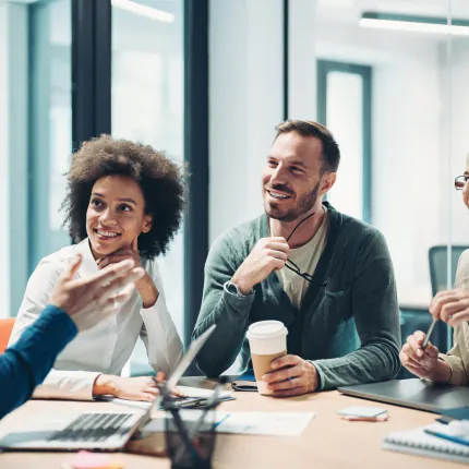 Clientes satisfeitos sales up